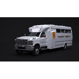 Prisoner Transport Bus 3D model